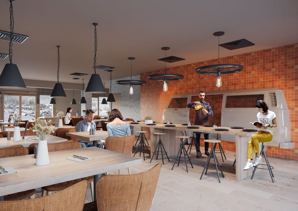 Breakfast area