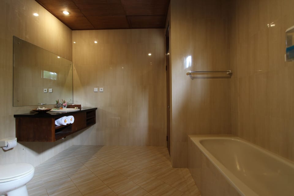 Super Deluxe | Bathroom | Combined shower/tub, free toiletries, towels