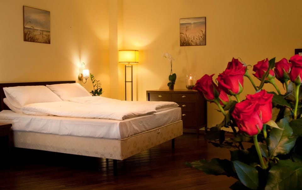 Hypo-allergenic bedding, in-room safe, laptop workspace, free WiFi