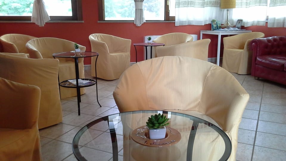 Lobby sitting area