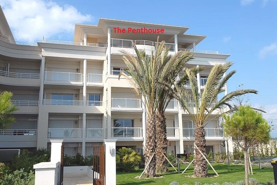Penthouse 12.  General view of Building and part of Gardens