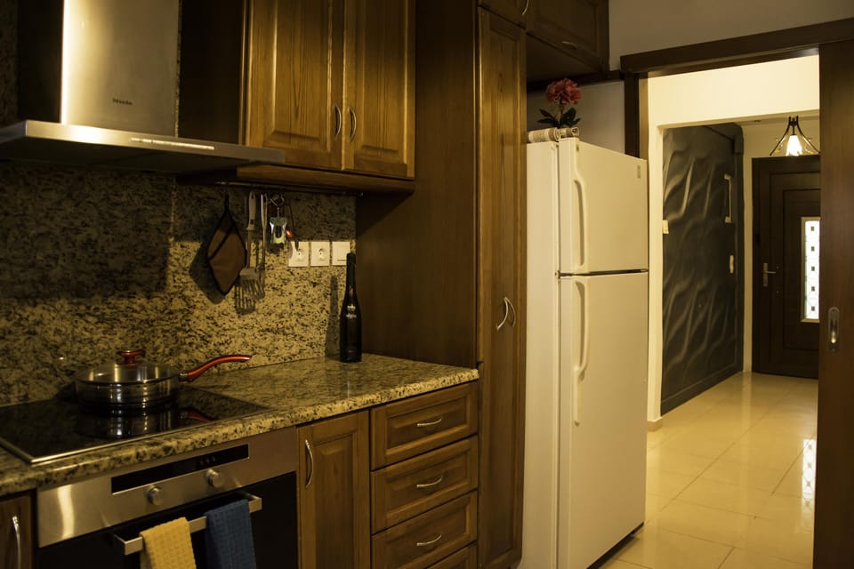 Villa | Private kitchen | Fridge, oven, espresso maker, electric kettle