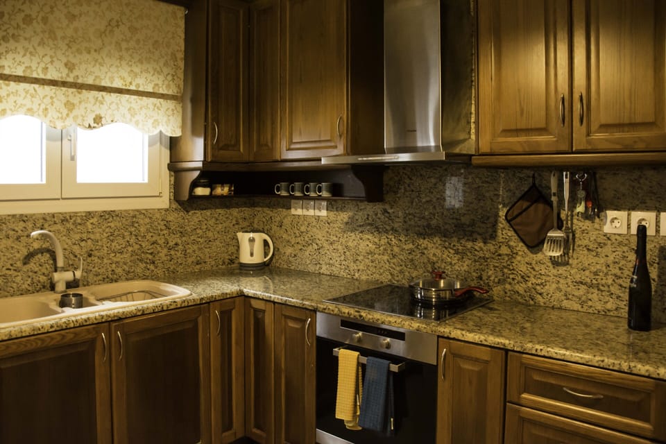 Villa | Private kitchen | Fridge, oven, espresso maker, electric kettle