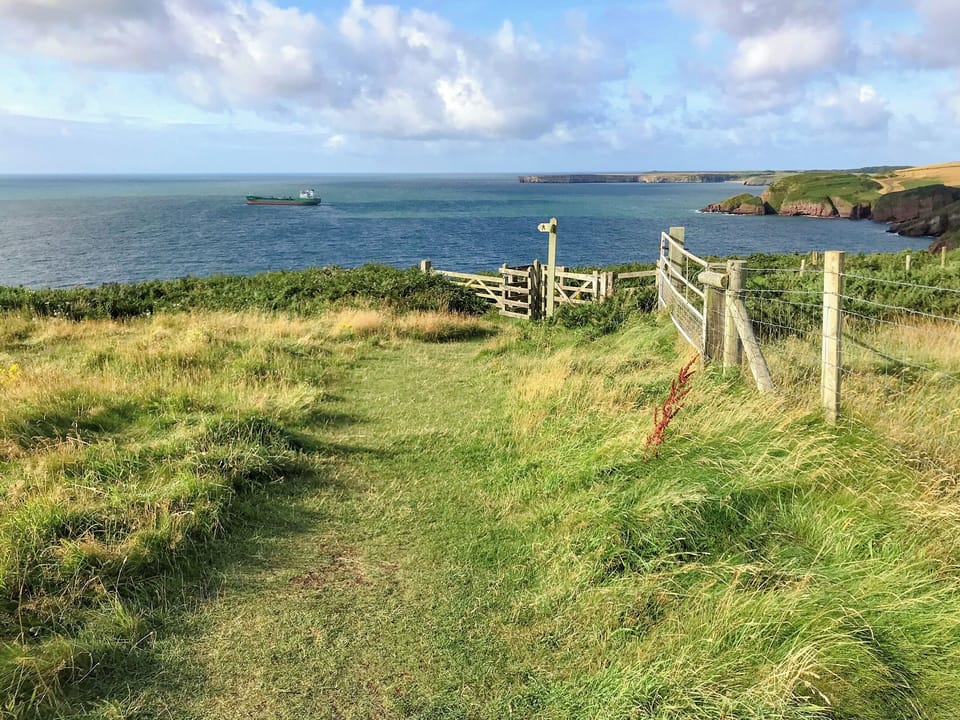 Looking west from Freshwater East | Sanderling - Freshwater Bay Holiday Village, Freshwater East, near Pembroke