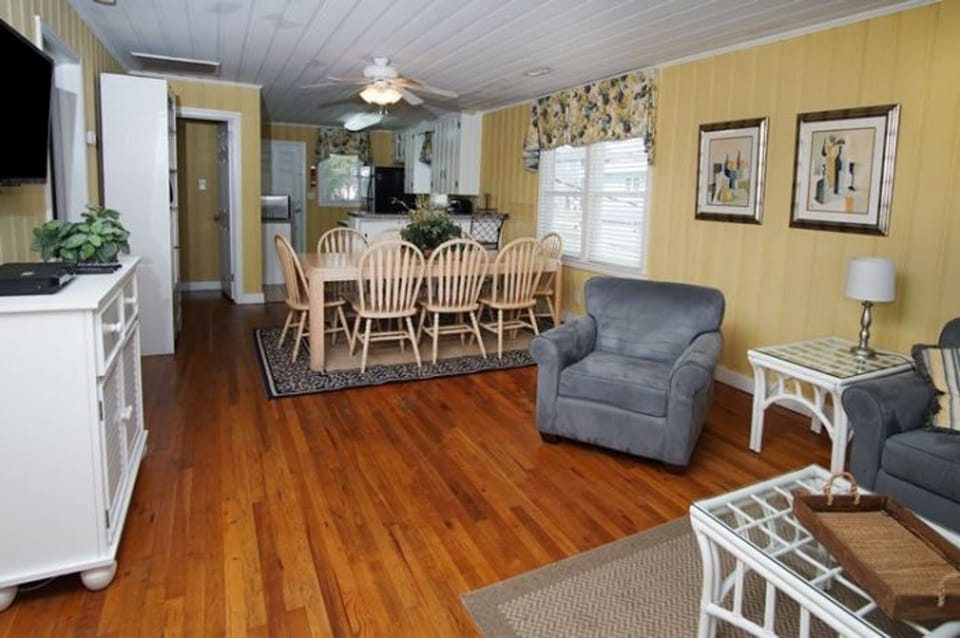 Beautifully furnished and decorated to make you feel at home.