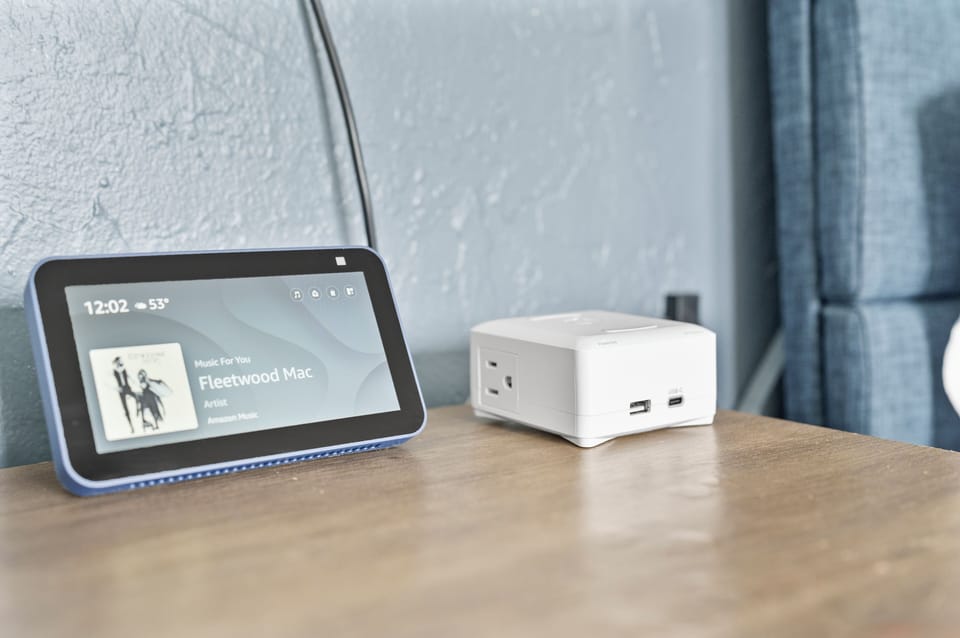 Charging Stations and Smart Alarm Clocks in Rooms