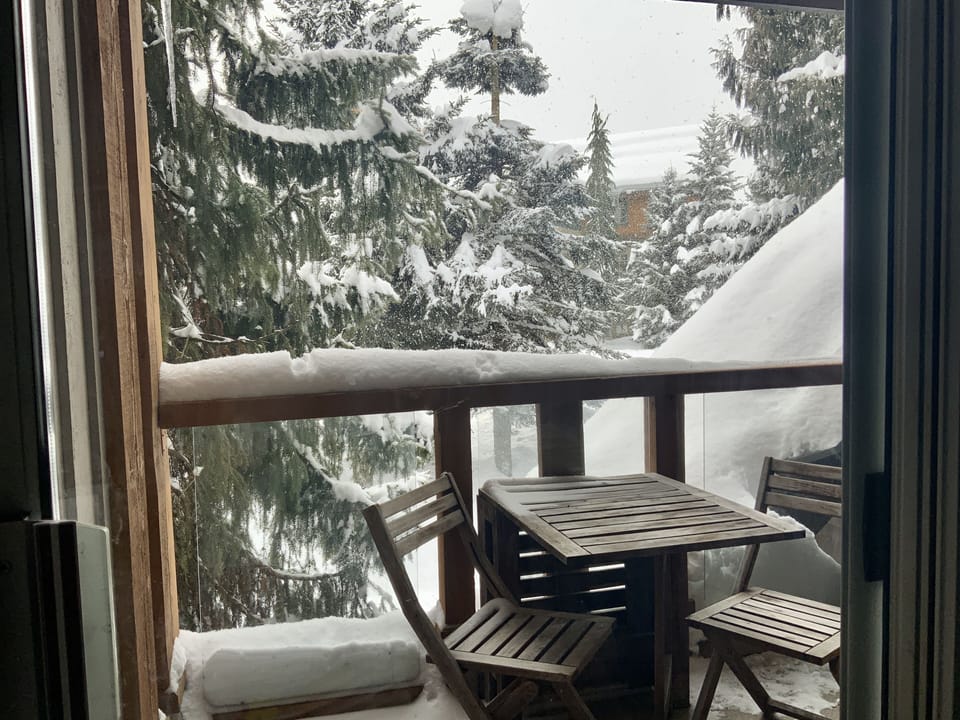 Lower patio, cover from the elements. 