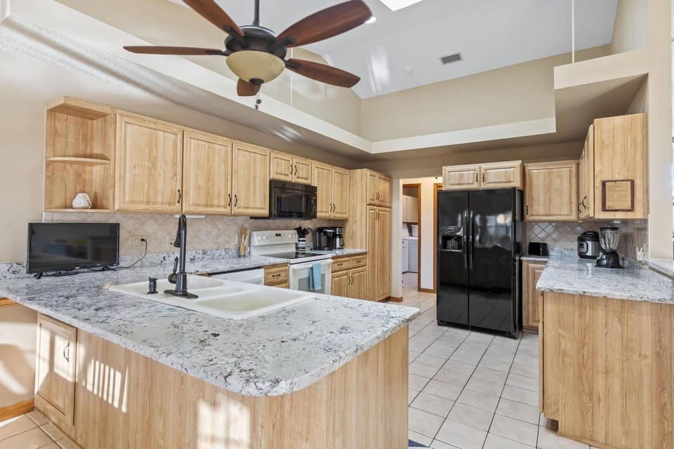 Spacious Kitchen With All The Essentials