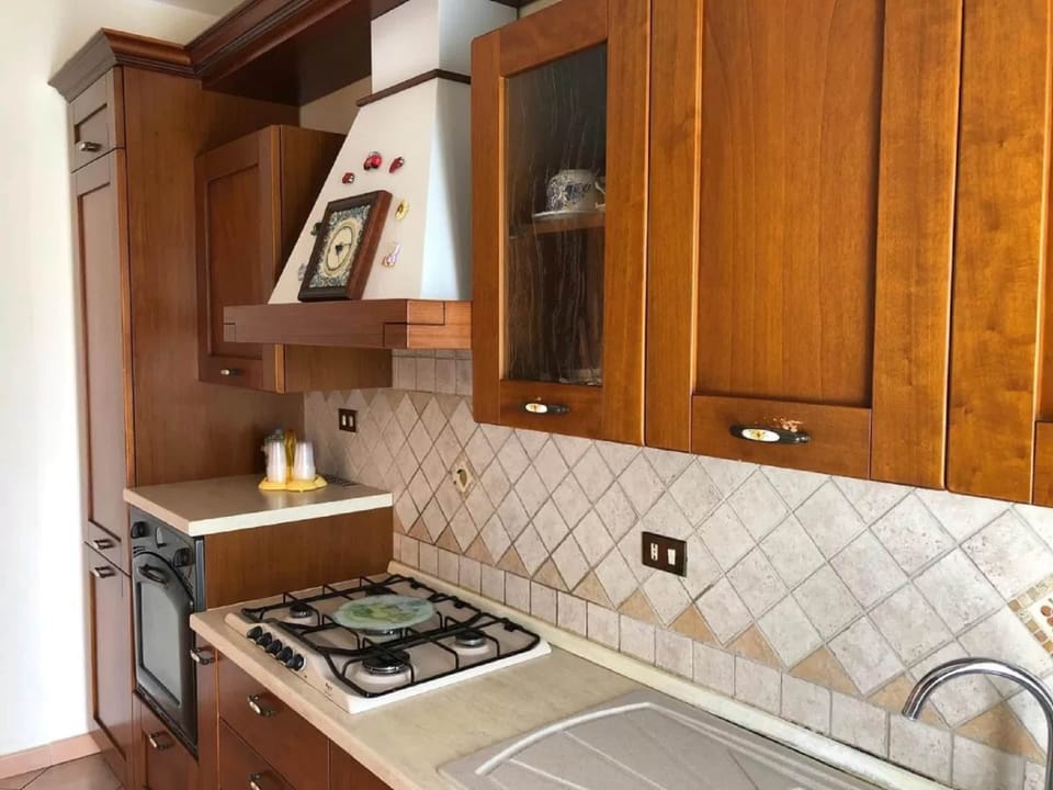 Apartment | Private kitchen | Stovetop, dishwasher, cookware/dishes/utensils