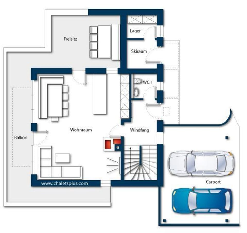 Chalet | Floor plan