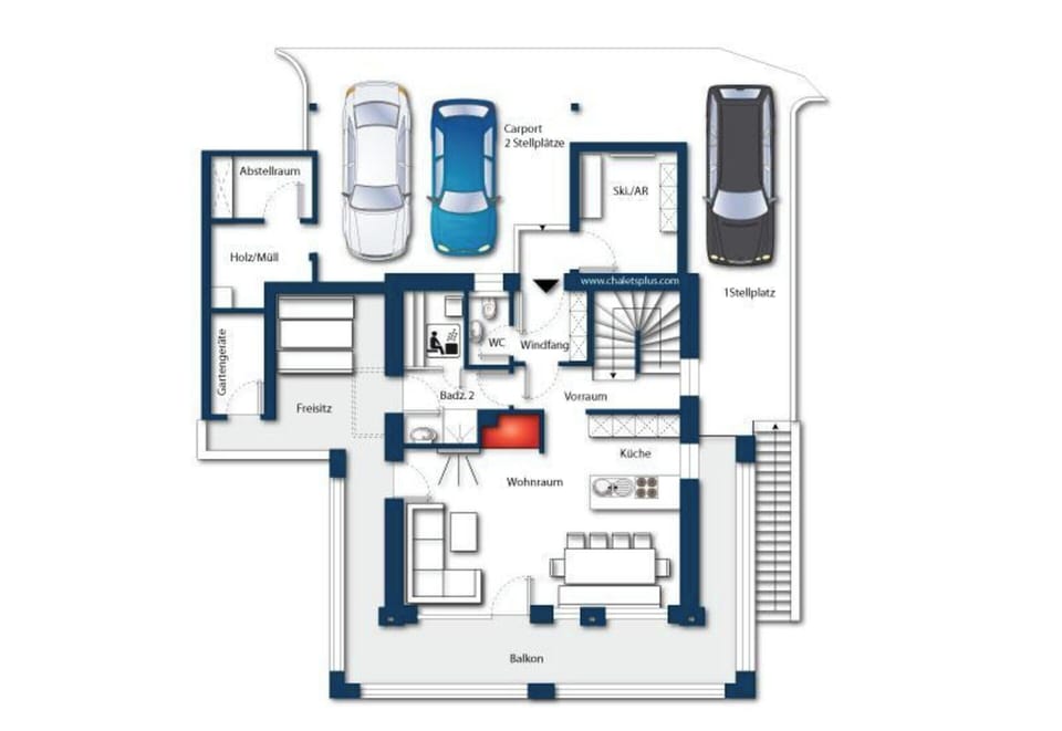 Chalet | Floor plan
