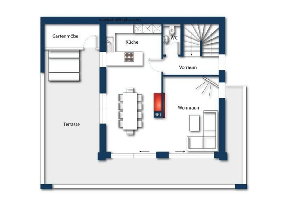 Chalet | Floor plan