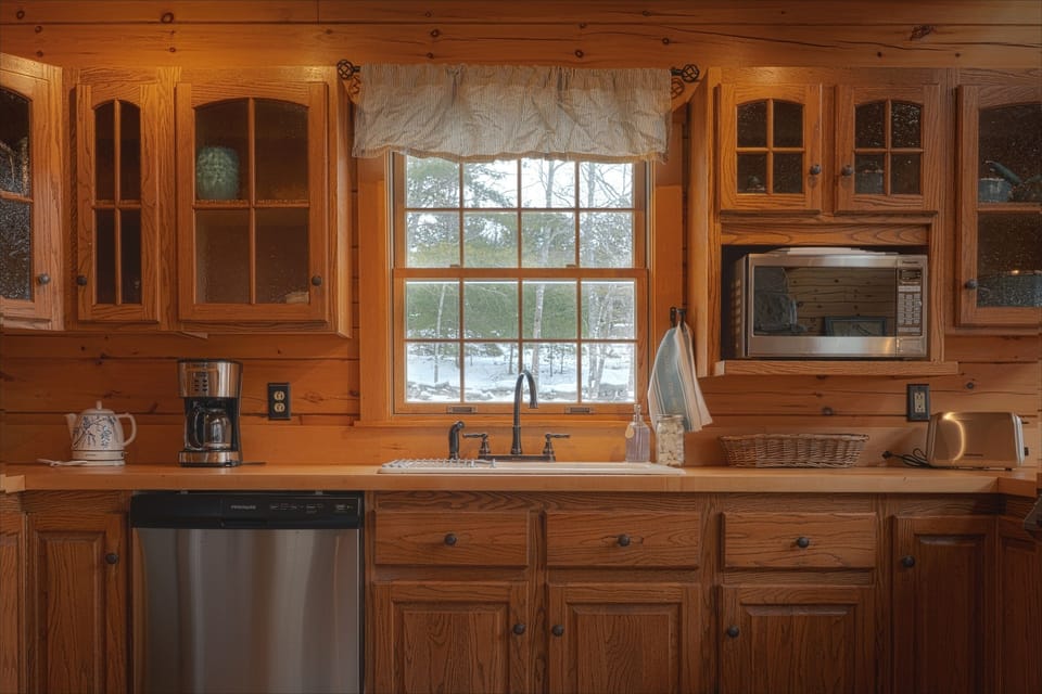 Large open kitchen