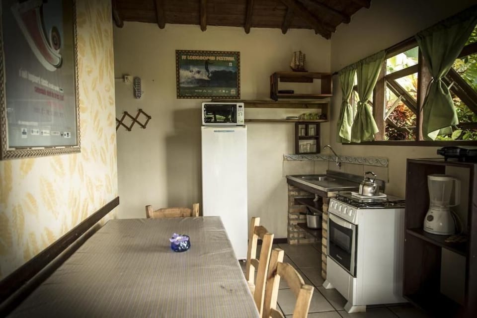 Cabin | Private kitchen | Microwave