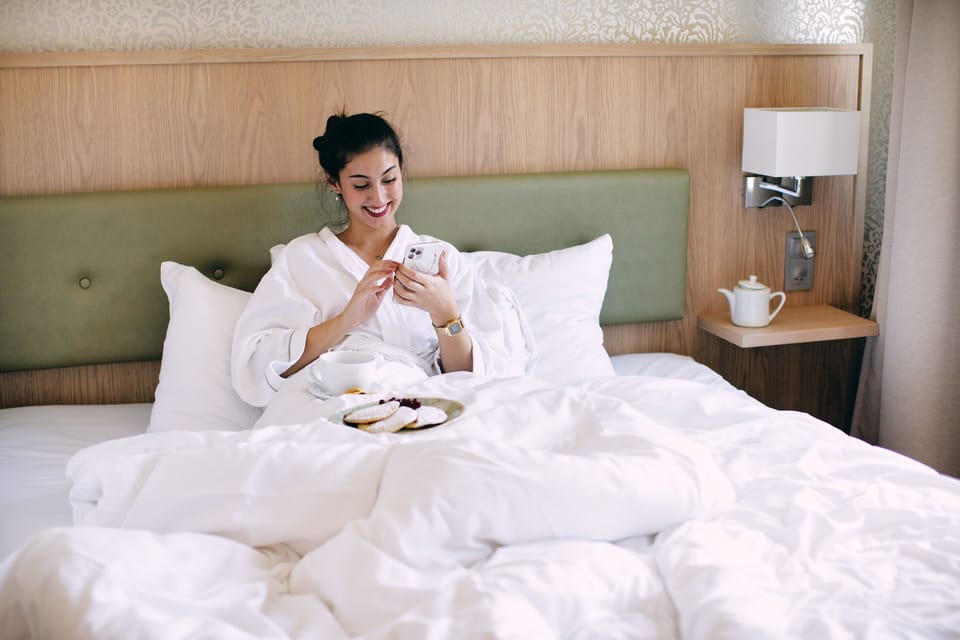 Suite | Pillowtop beds, desk, laptop workspace, blackout drapes