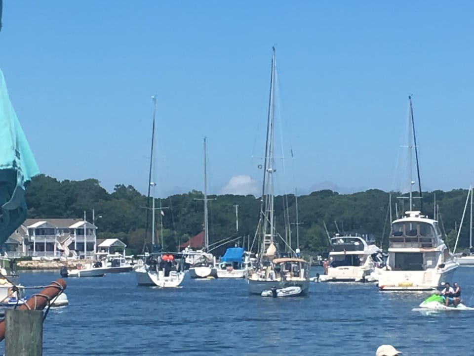 5 minute walk to OB Harbor!