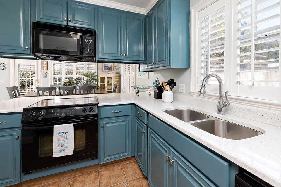 The Kitchen has plenty of counter space