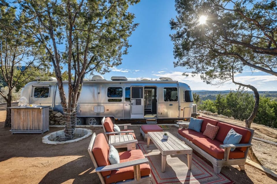 Remodeled Airstream trailer.