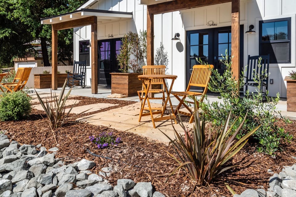 A very short drive to downtown to enjoy Paso's restaurants, and
