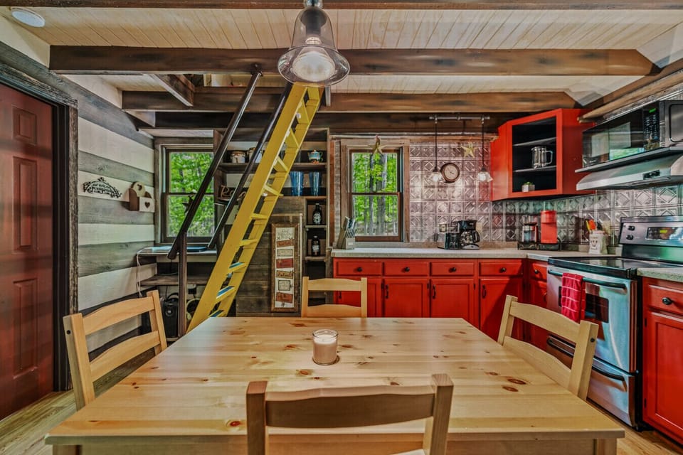 Four person dining table.