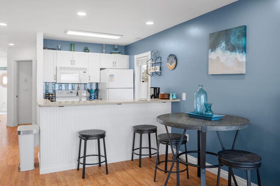 Cozy kitchen with a high chairs, perfect for family moments 🍽️✨