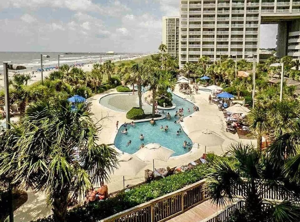 Sand bottom pool - optional cabana rental available 