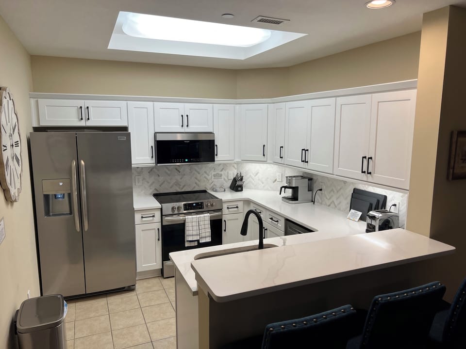 Newly renovated kitchen