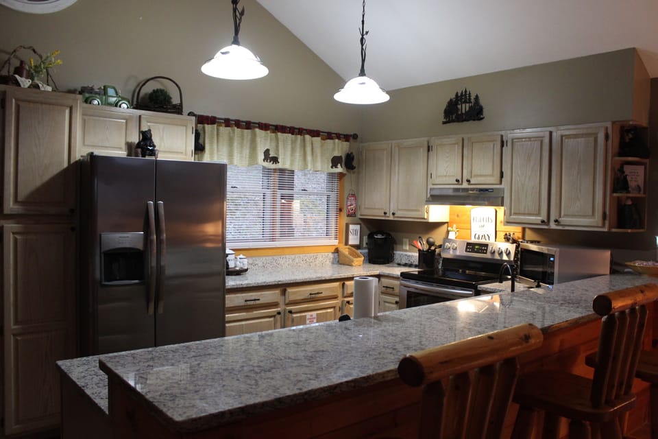 All new stainless steel appliances