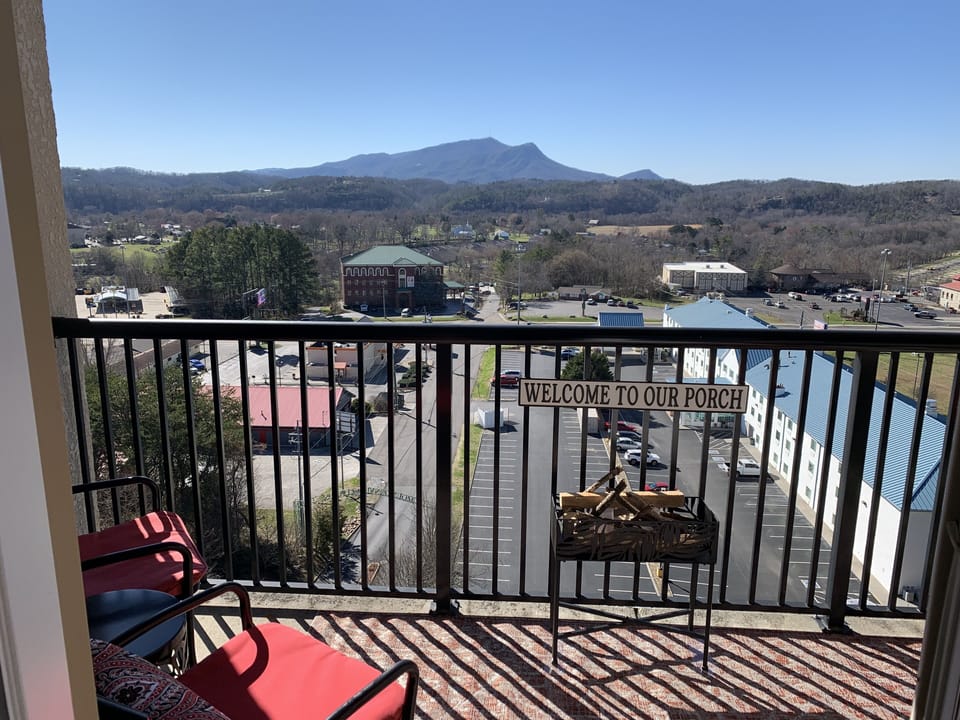 The view from the porch