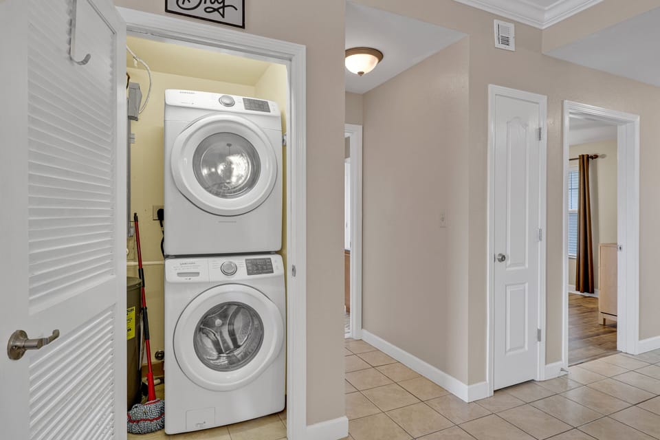In-unit laundry  room