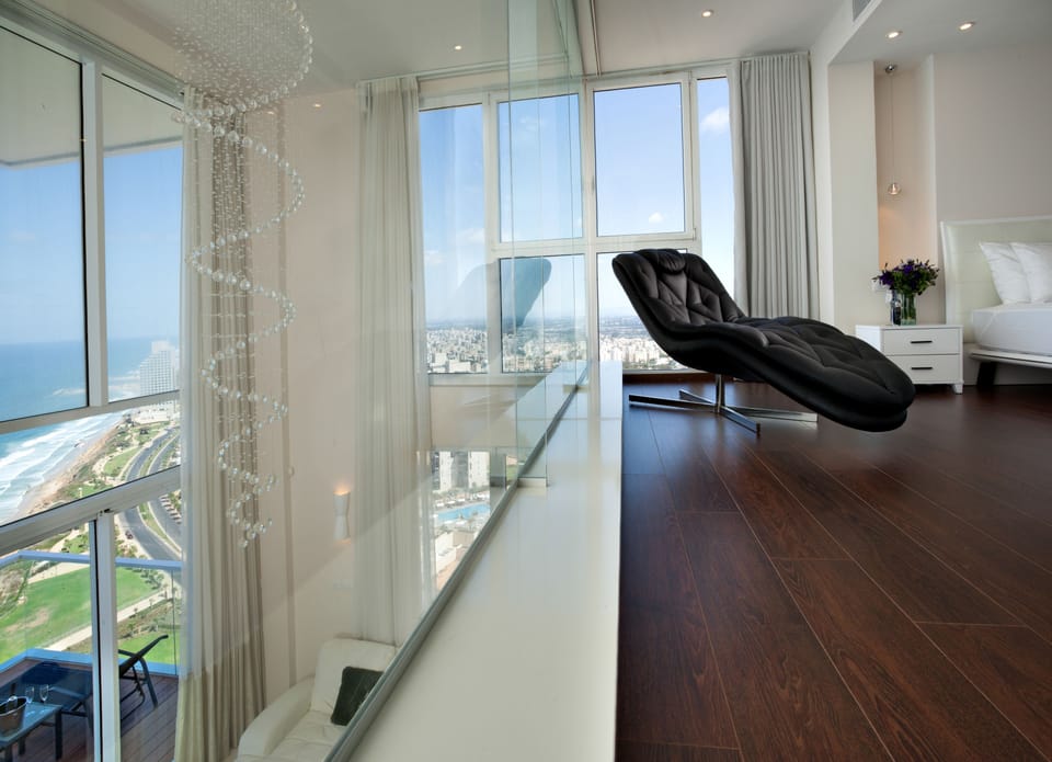 Deluxe Duplex, 1 King Bed with Sofa bed, Sea View | View from room