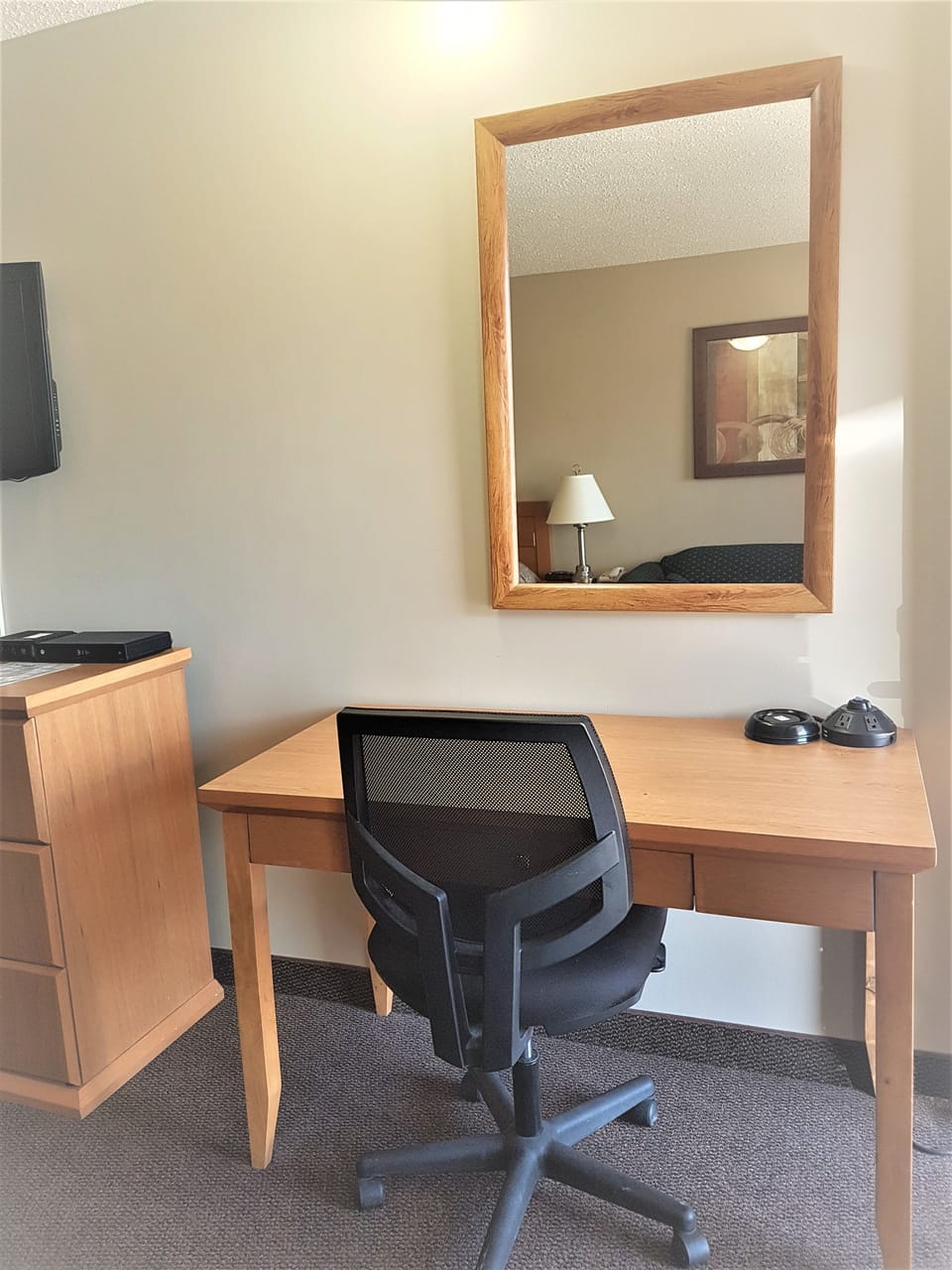 In-room business center