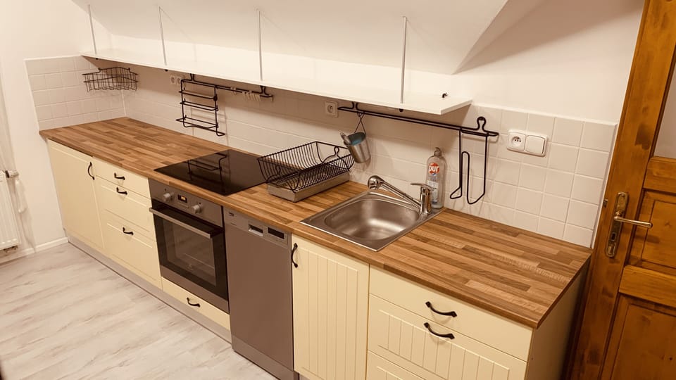 Classic Studio Suite, 1 King Bed, Kitchenette, City View | Private kitchen
