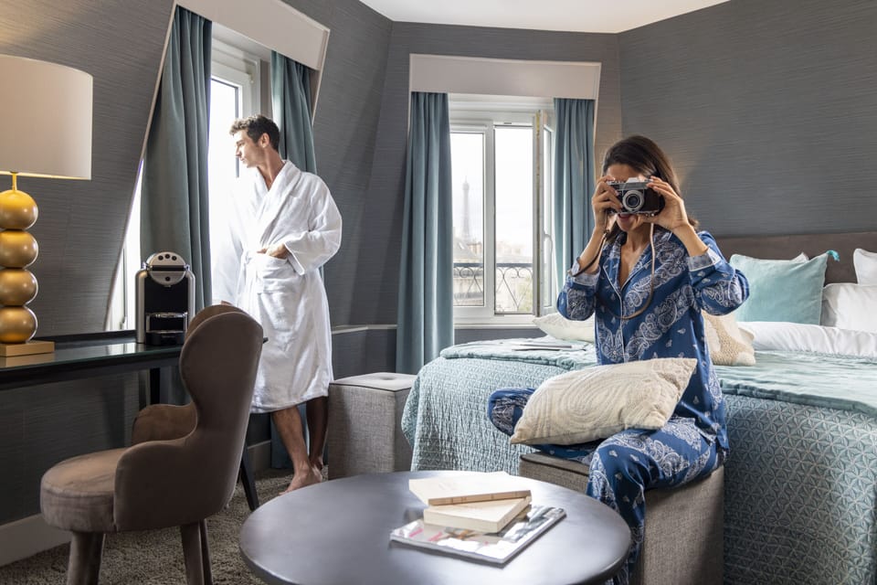 Deluxe Double or Twin Room | Premium bedding, in-room safe, desk, laptop workspace