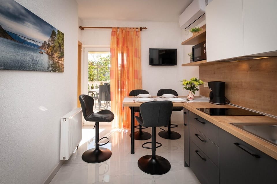 Kitchen with dining room


