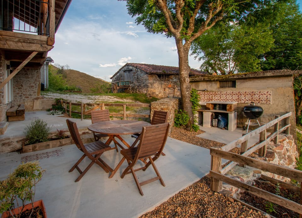 Terrace and bbq area