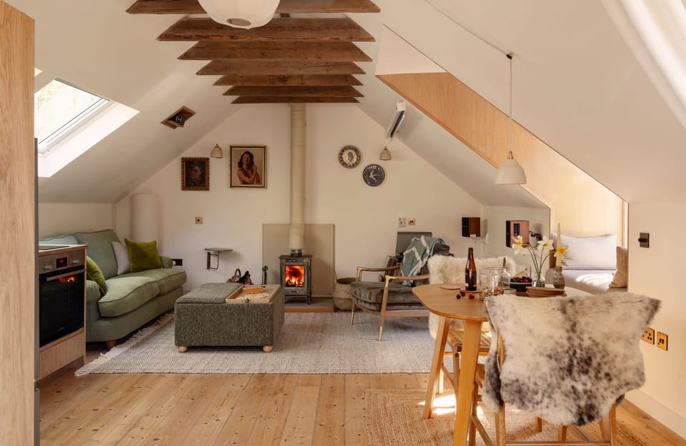 Romantic Loft, Private Bathroom (Lux) | Lounge
