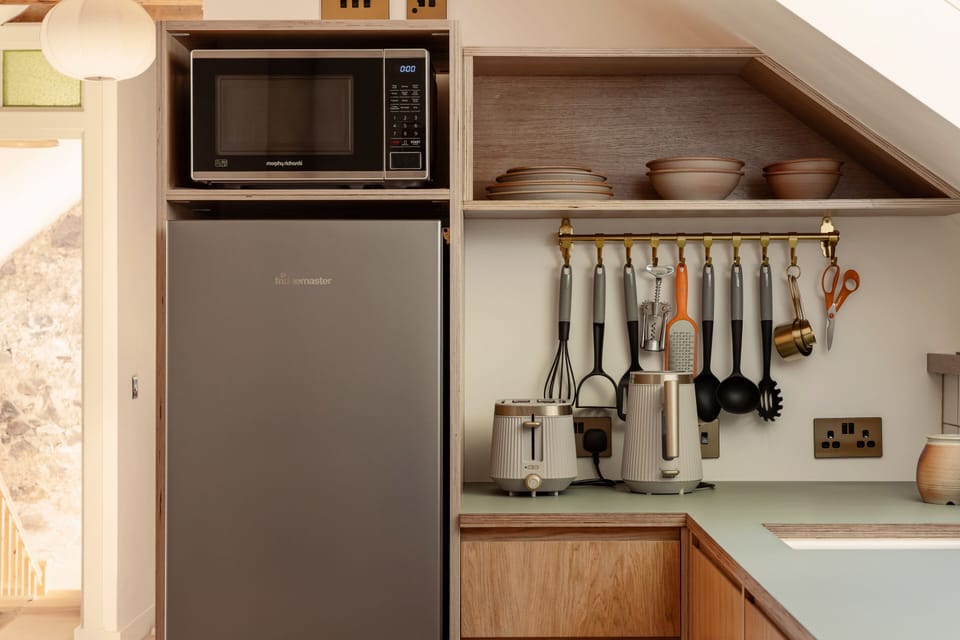 Romantic Loft, Private Bathroom (Lux) | Private kitchen