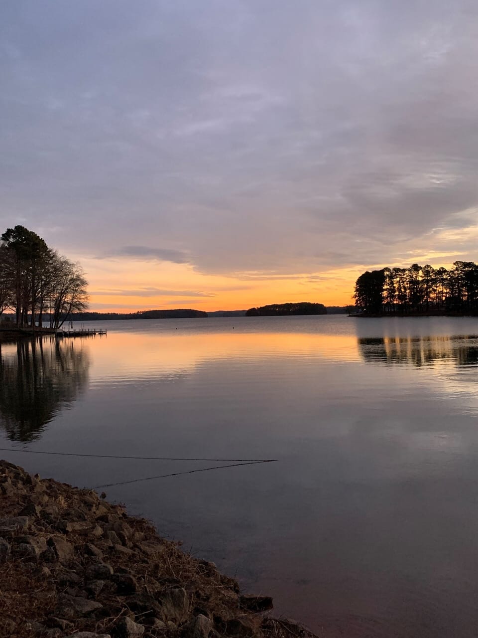 Enjoy beautiful lake views.