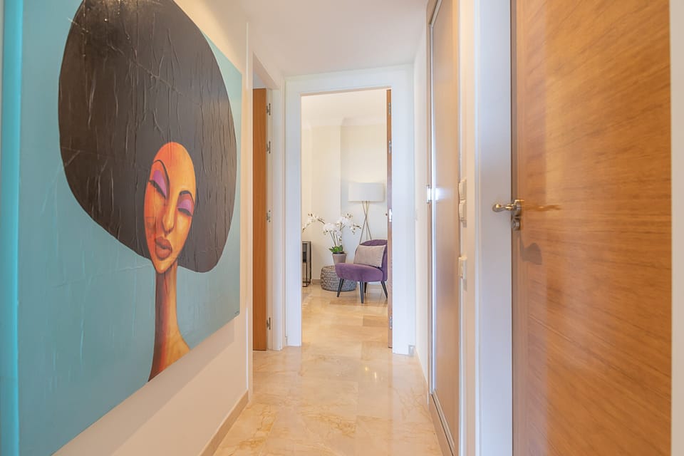 Hall inside the property