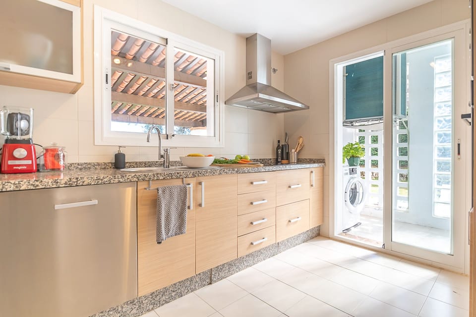 Separate kitchen with all comfort