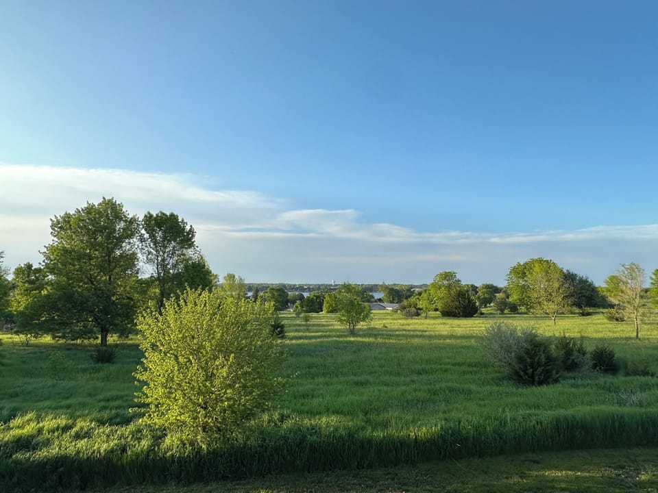 View from the deck.