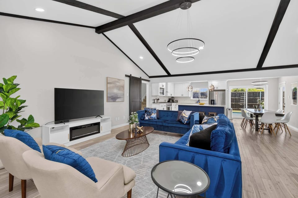 Spacious open-concept living with designer touches—perfect for gathering, relaxing, and making memories.