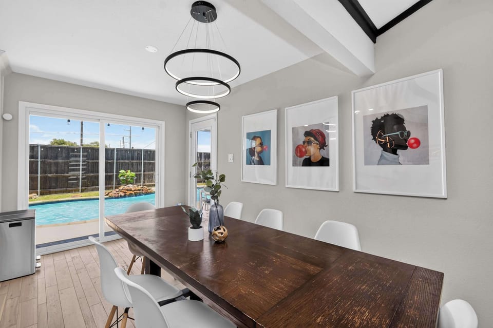 The perfect place for family dinners, game nights, and celebrating together.
