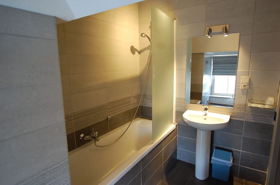 Triple Room (1st floor) | Bathroom | Free toiletries, towels