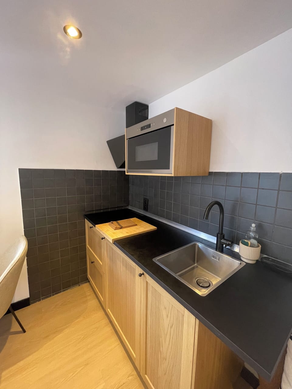 Twin Room, Terrace (1st floor) | Private kitchenette | Fridge, microwave, electric kettle