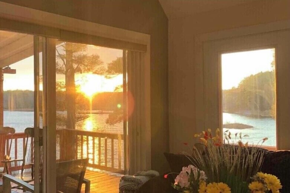 You’ll love watching beautiful sunsets - great views right from the living room