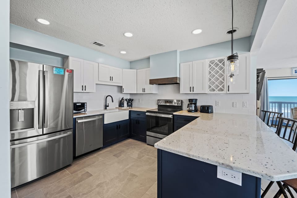 An updated kitchen is a chef's dream!