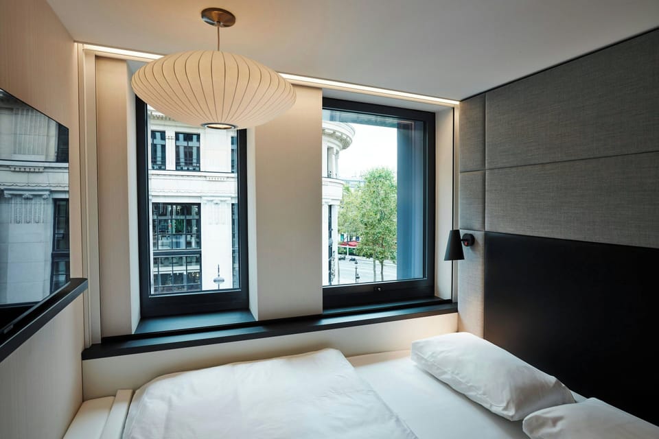 Premium bedding, pillowtop beds, in-room safe, desk