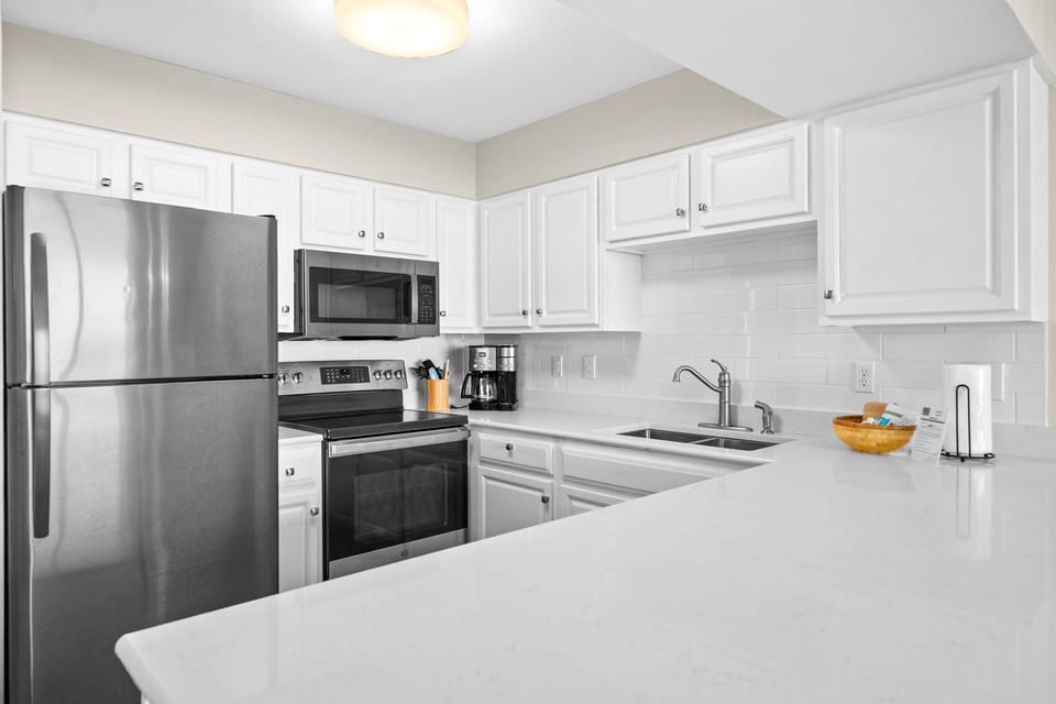 New stainless appliances